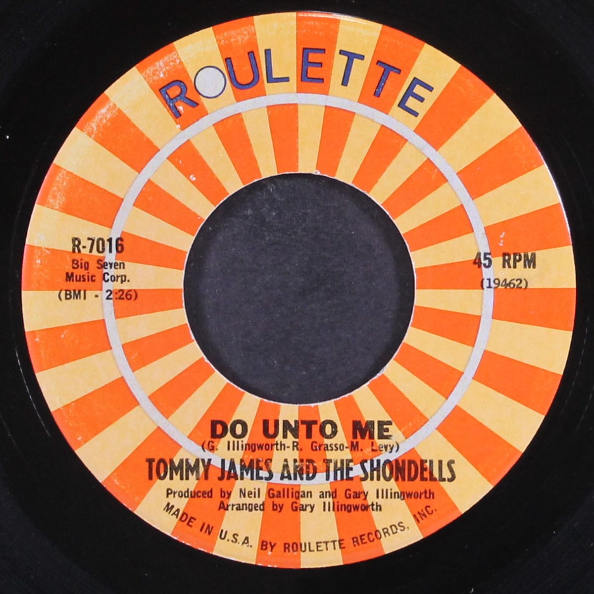 somebody cares / do unto me by TOMMY JAMES & SHONDELLS