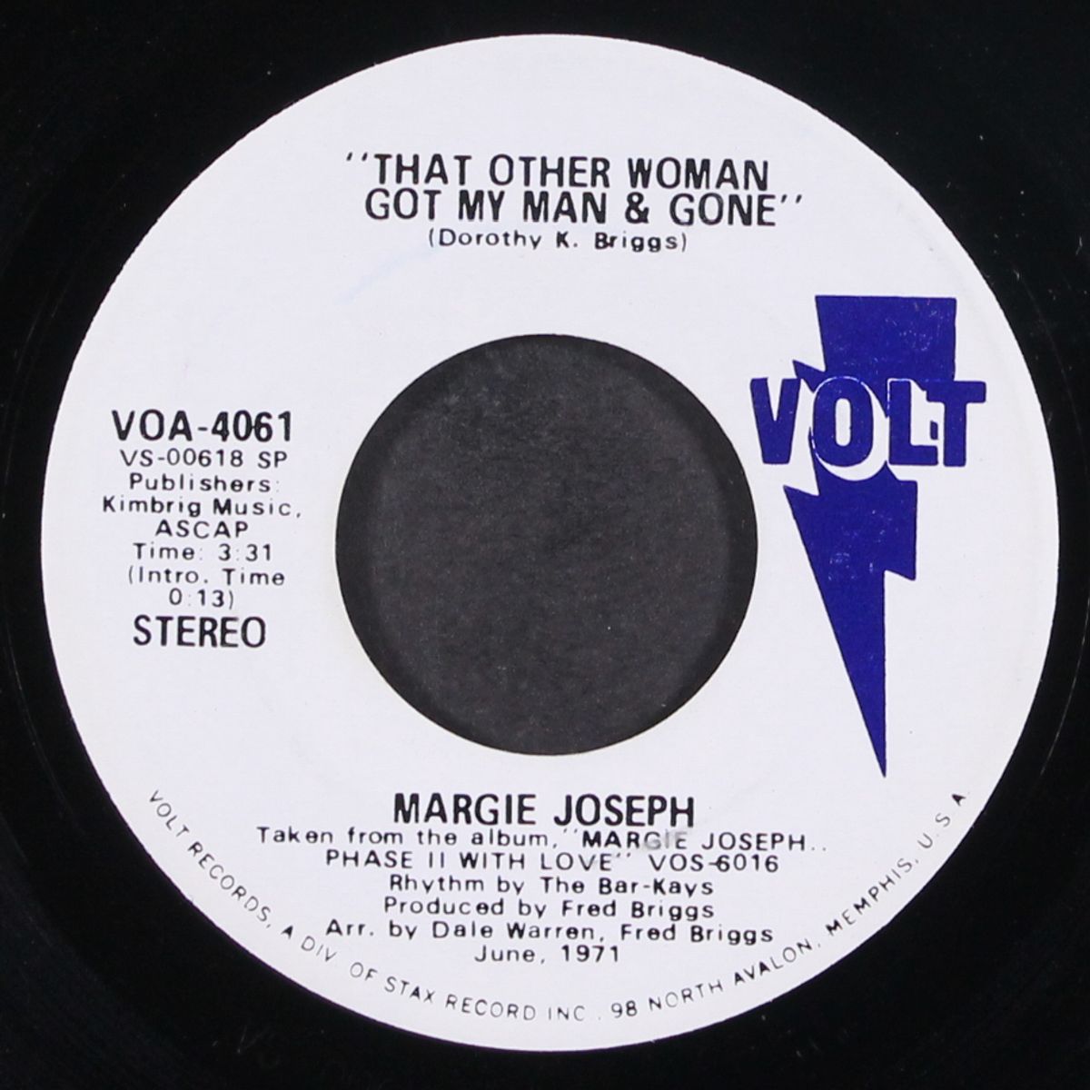 that other woman got my man / mono by MARGIE JOSEPH