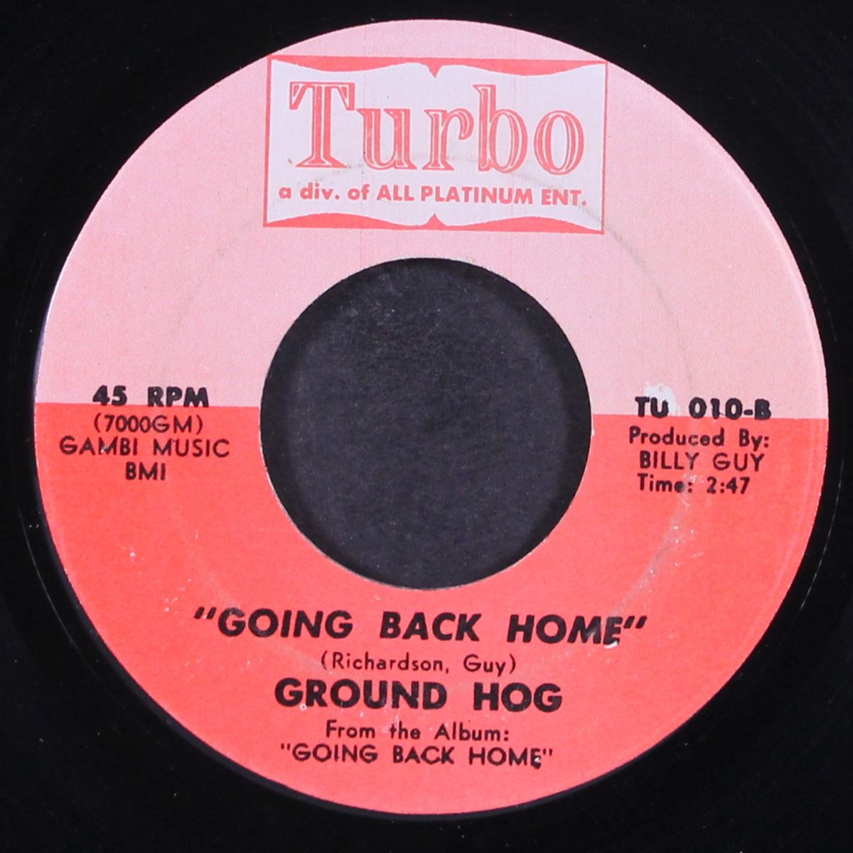 got to get enough / going back home by GROUND HOG
