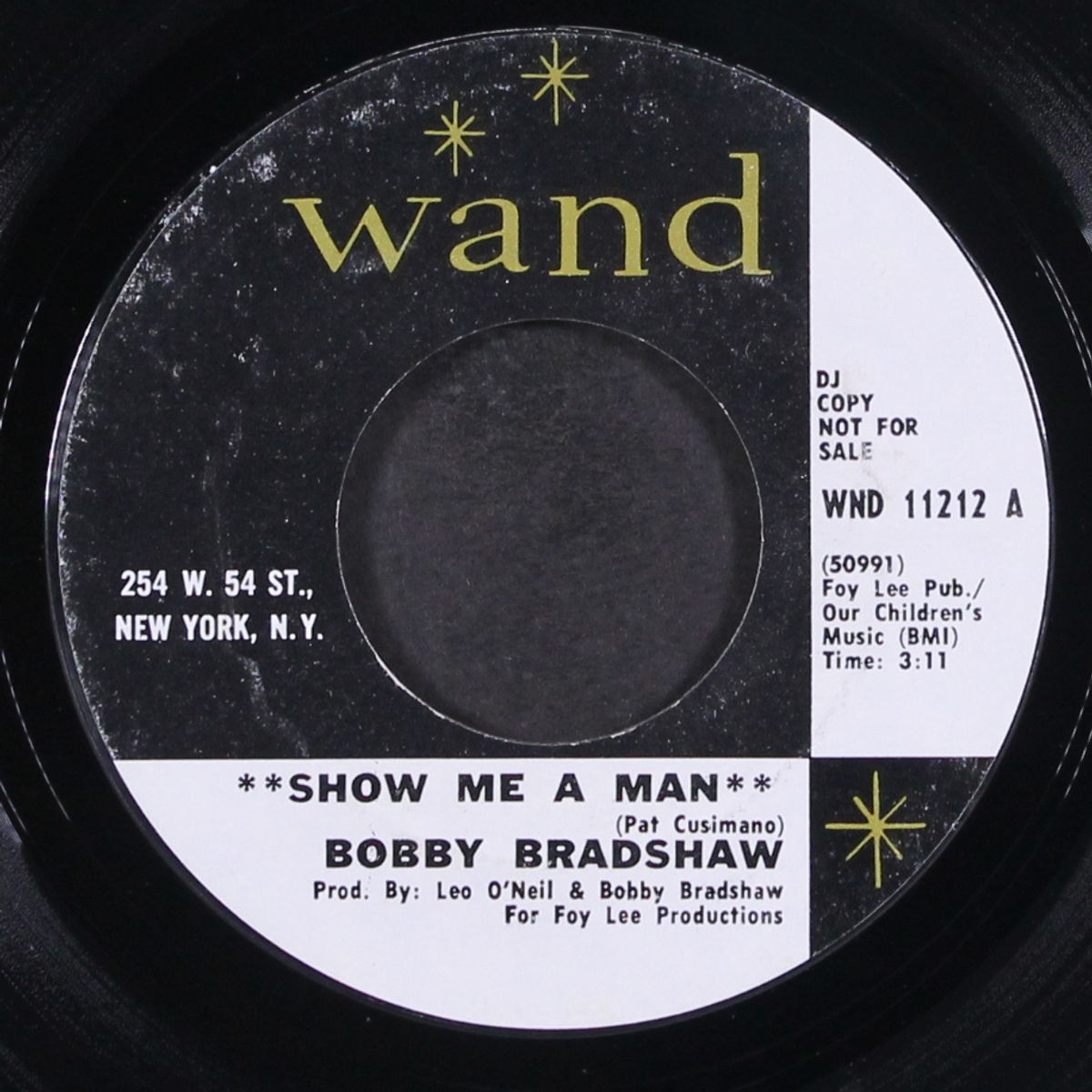 show me a man / loving you by BOBBY BRADSHAW