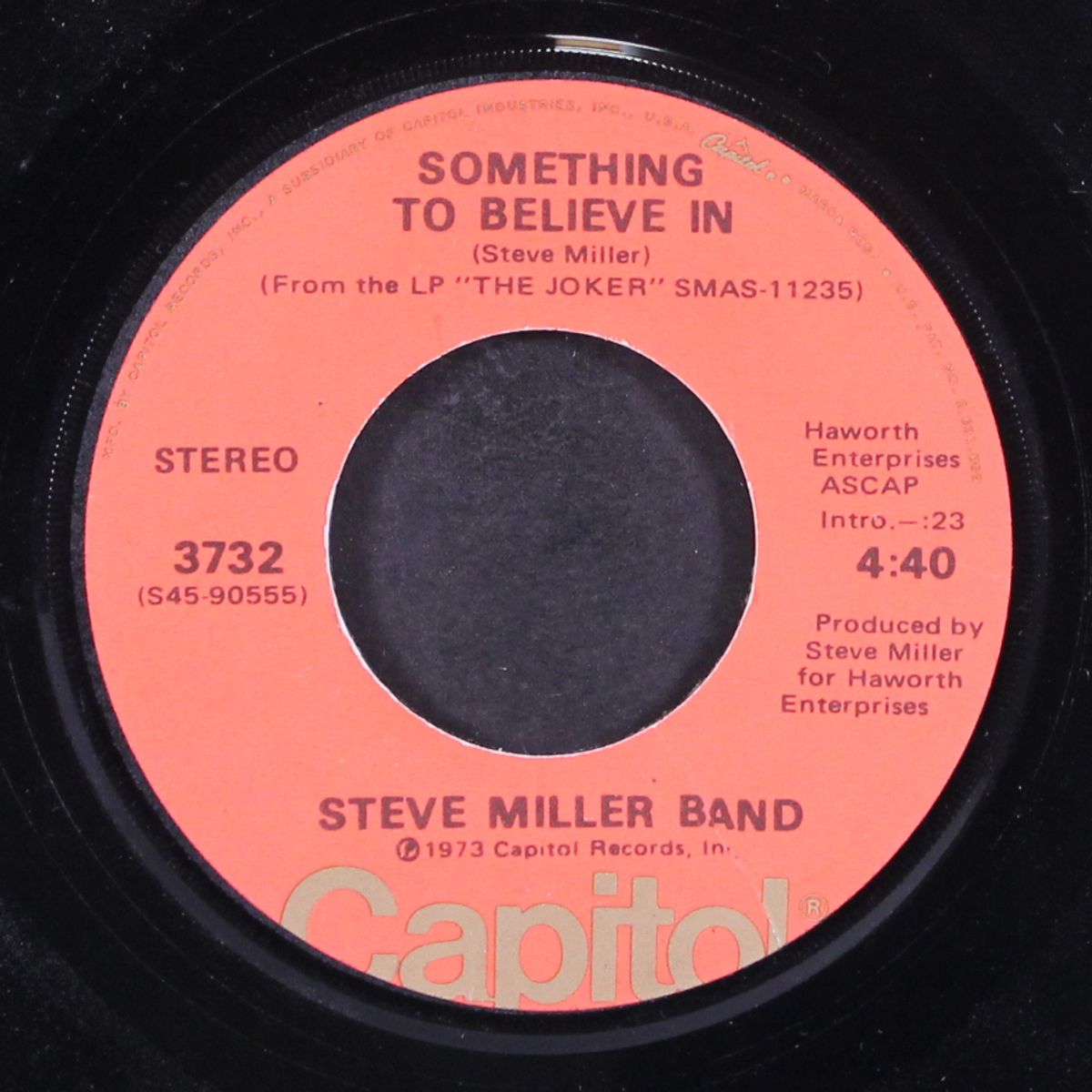 the joker / something to believe in by STEVE MILLER BAND