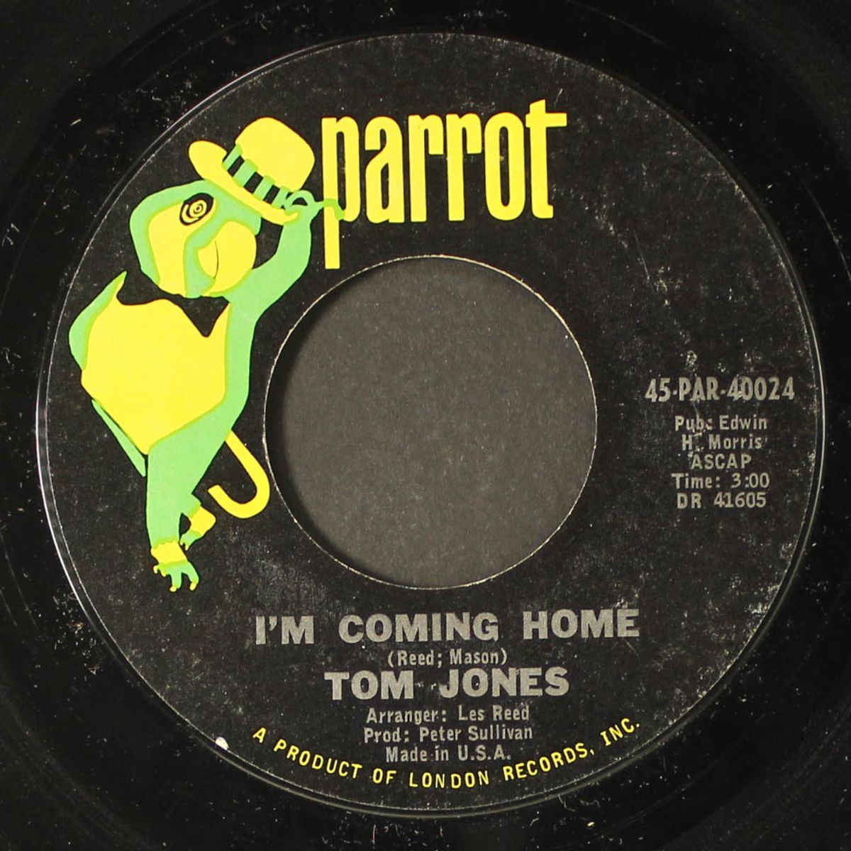 the lonely one / i'm coming home by TOM JONES