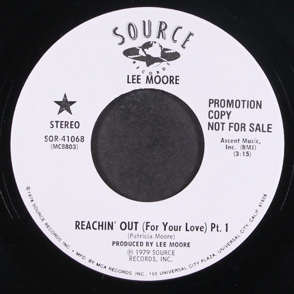 reachin' out / same by LEE MOORE