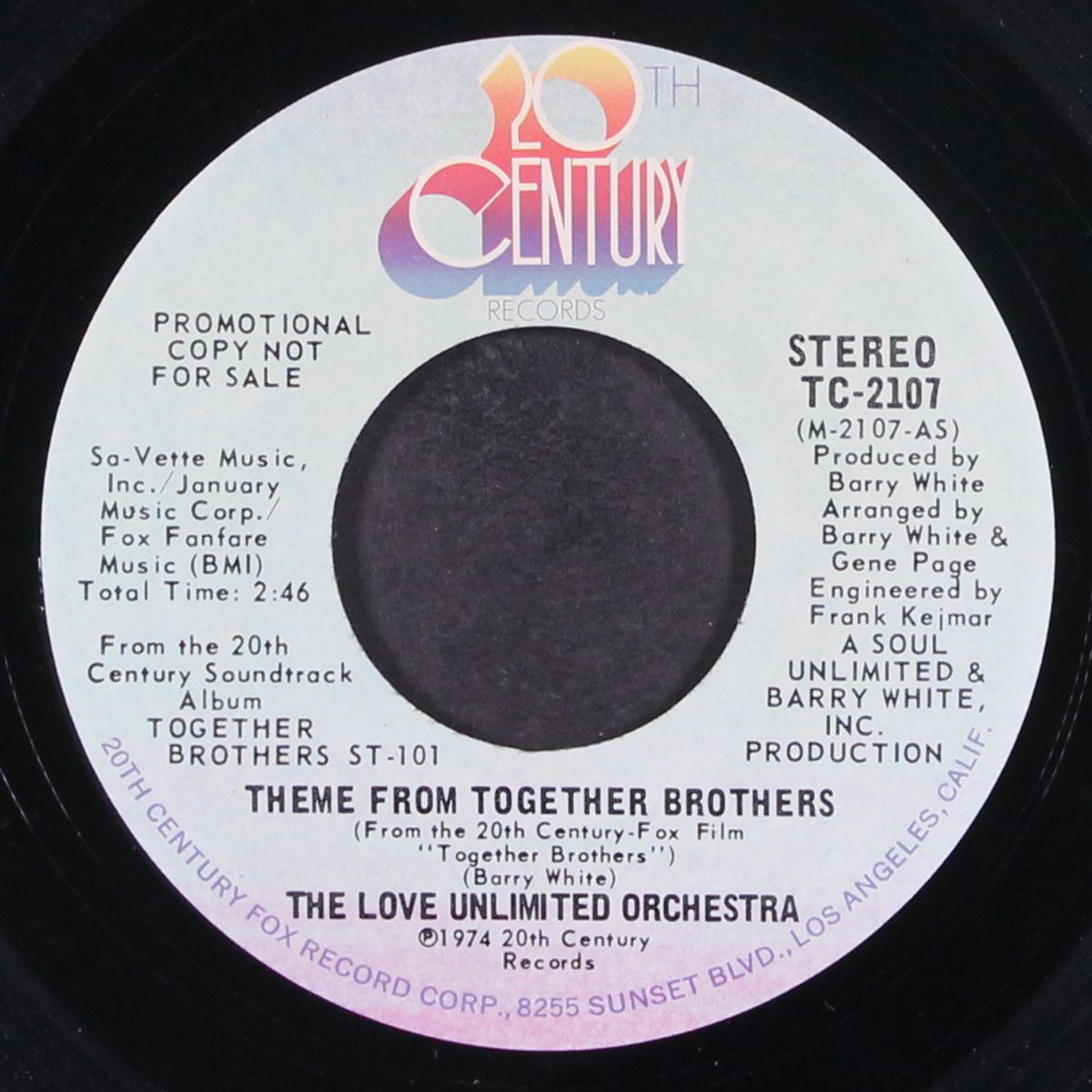 theme from together brothers / mono by LOVE UNLIMITED ORCHESTRA