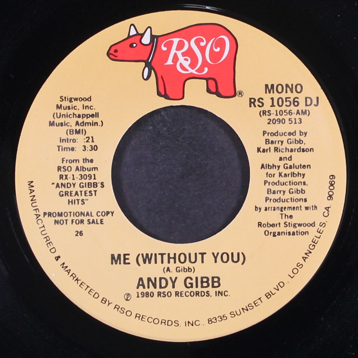 me (without you / mono) by ANDY GIBB