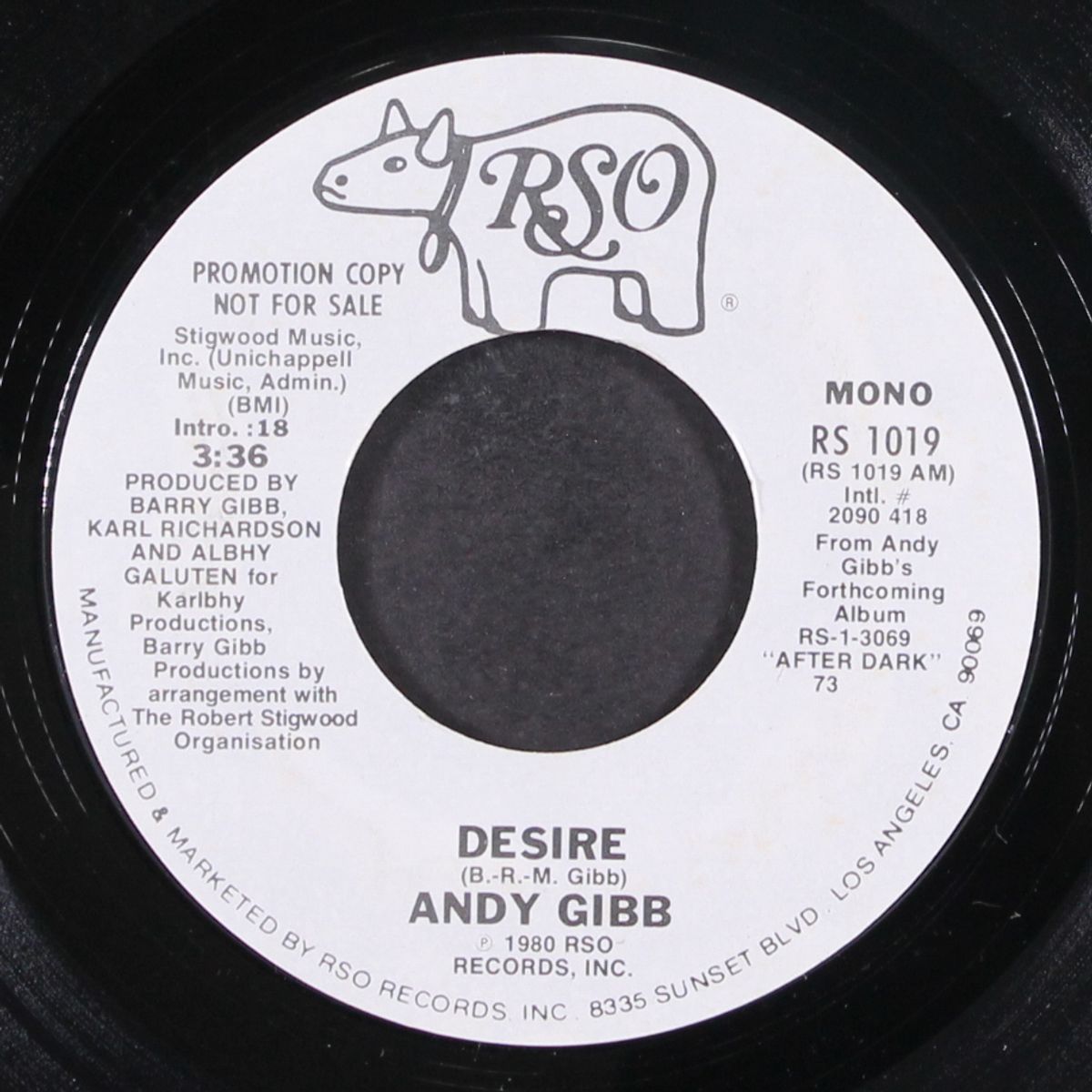 desire / mono by ANDY GIBB