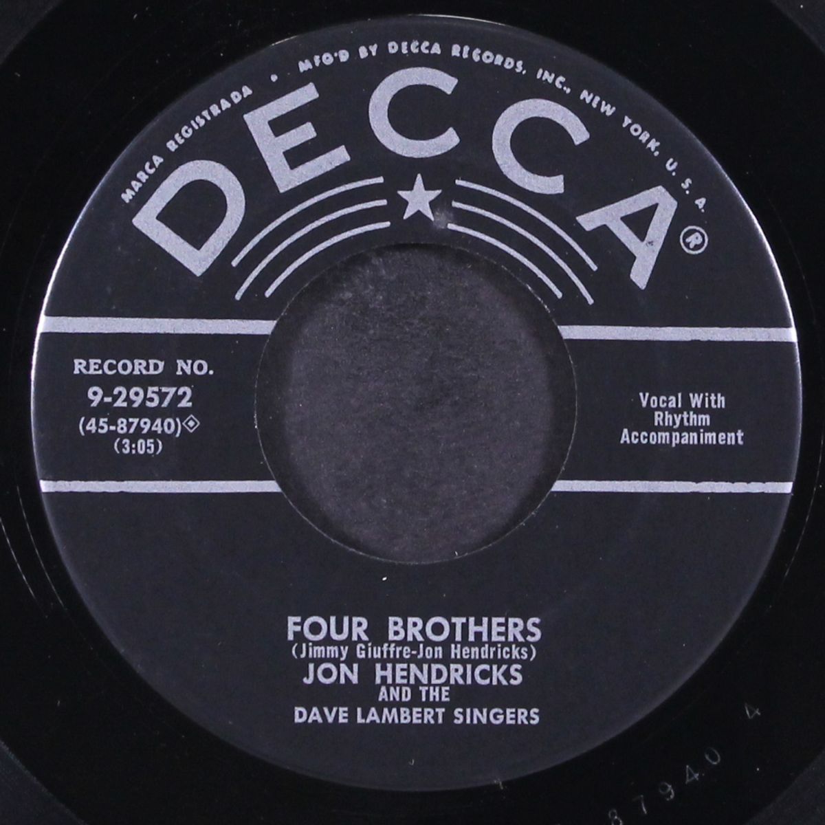 four brothers / cloudburst by JON HENDRICKS