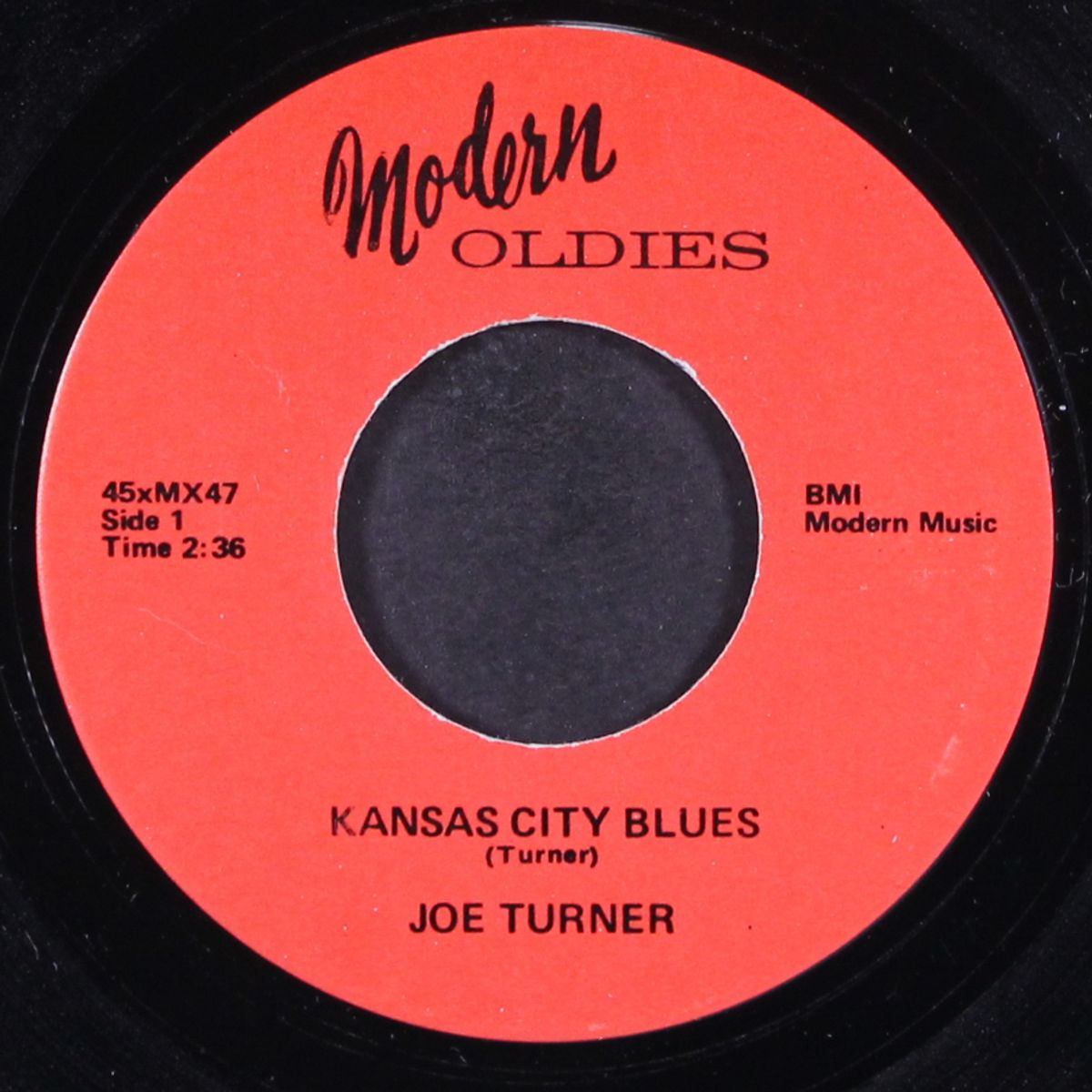 kansas city blues / million dollar secret by JOE TURNER / HELEN HUMES