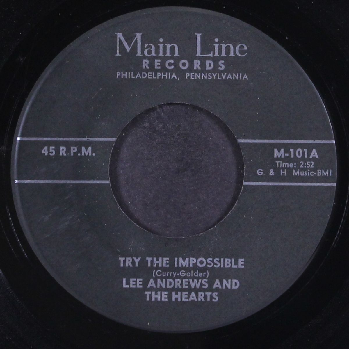 try the impossible / nobody's home by LEE ANDREW & HEARTS