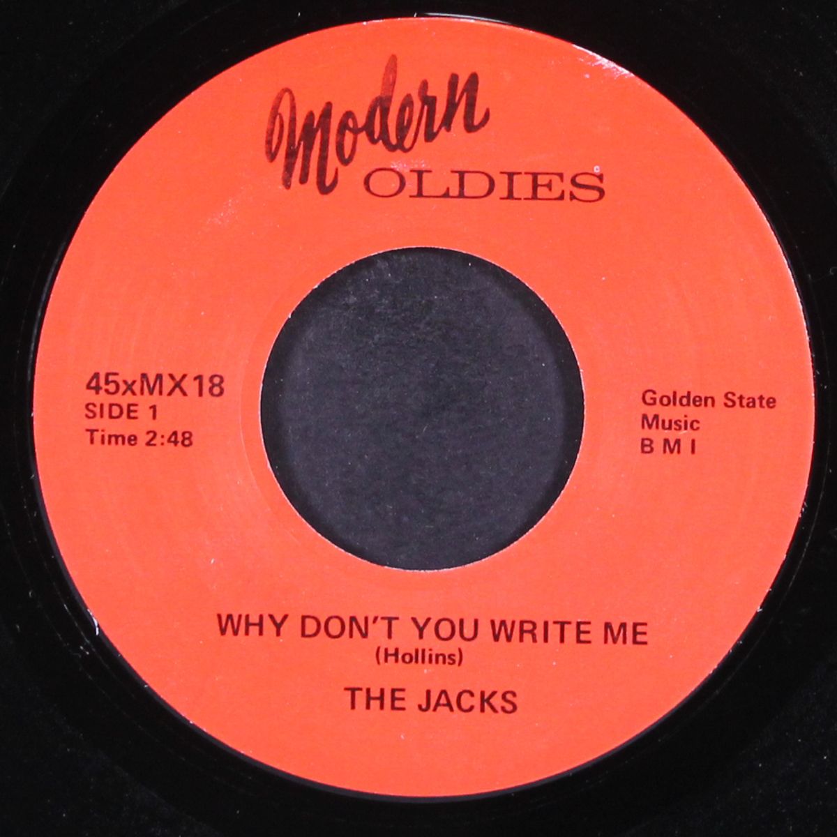 why don't you write me / fine lookin' woman by JACKS