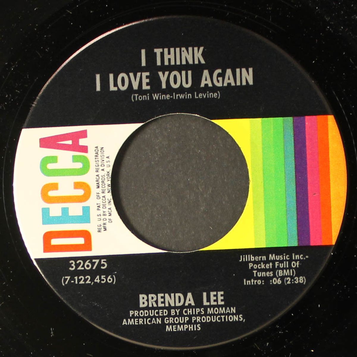 hello love / i think i love you again by BRENDA LEE