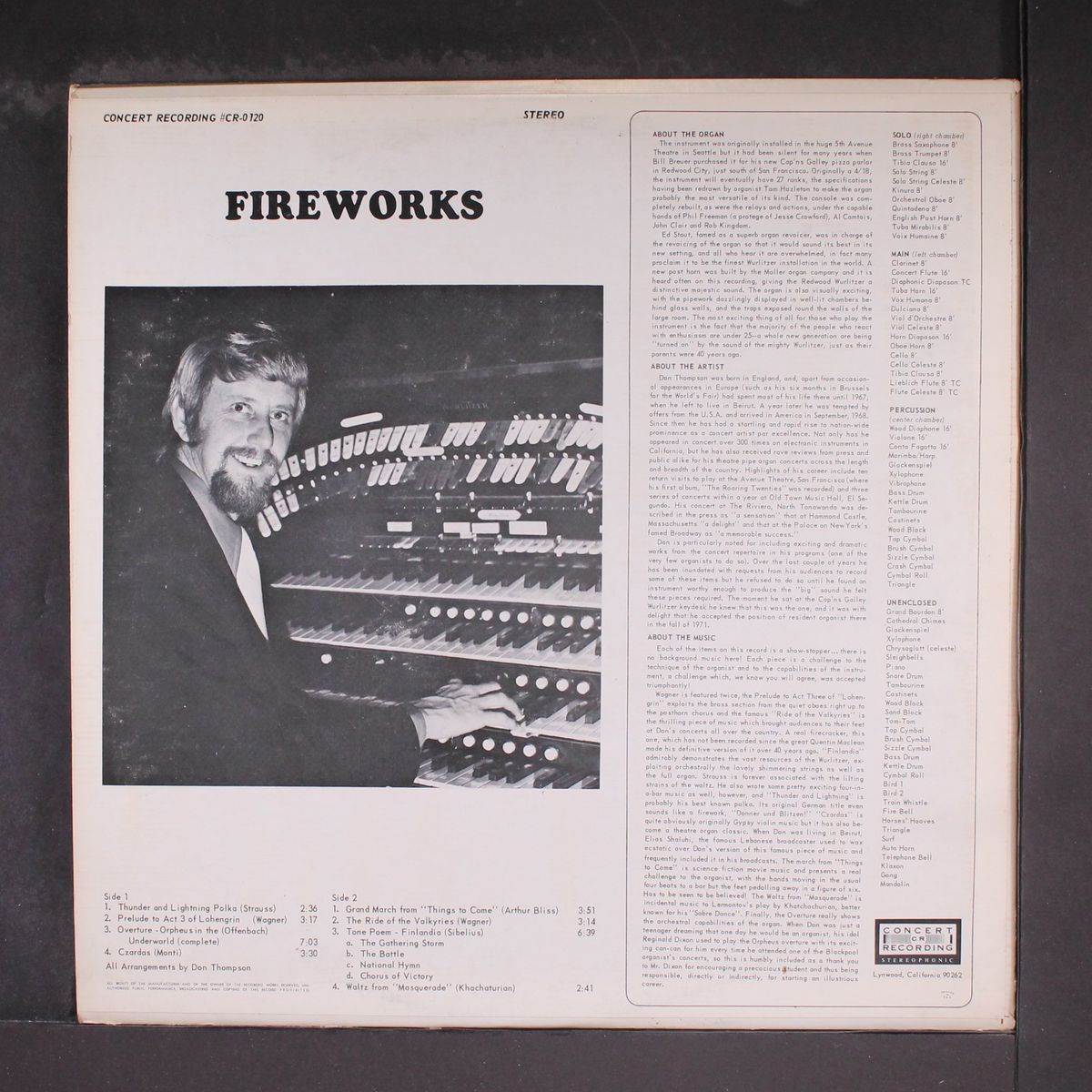 fireworks by DON THOMPSON