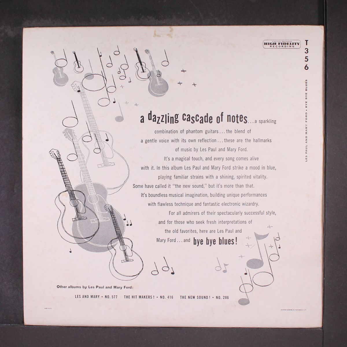 bye bye blues by LES PAUL & MARY FORD