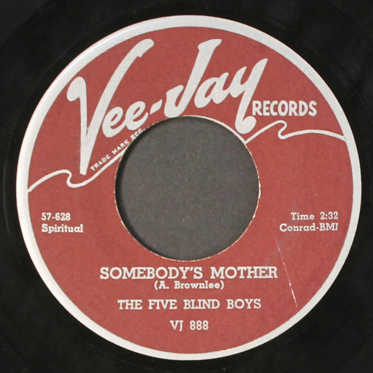 all over me / somebody's mother by FIVE BLIND BOYS