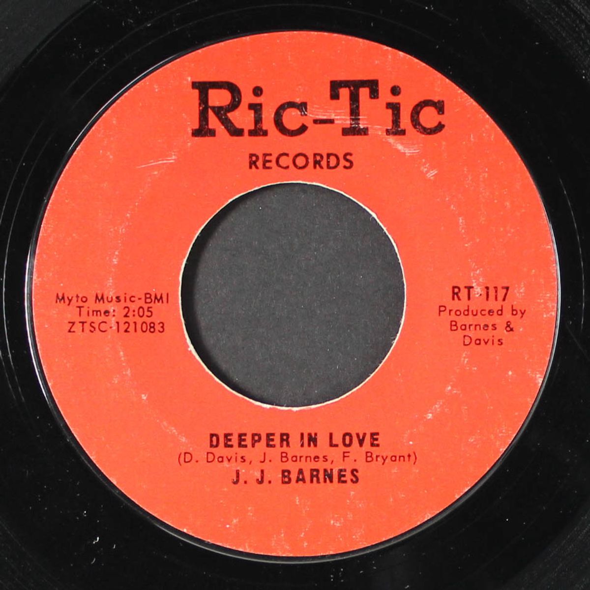 say it / deeper in love by J.J. BARNES