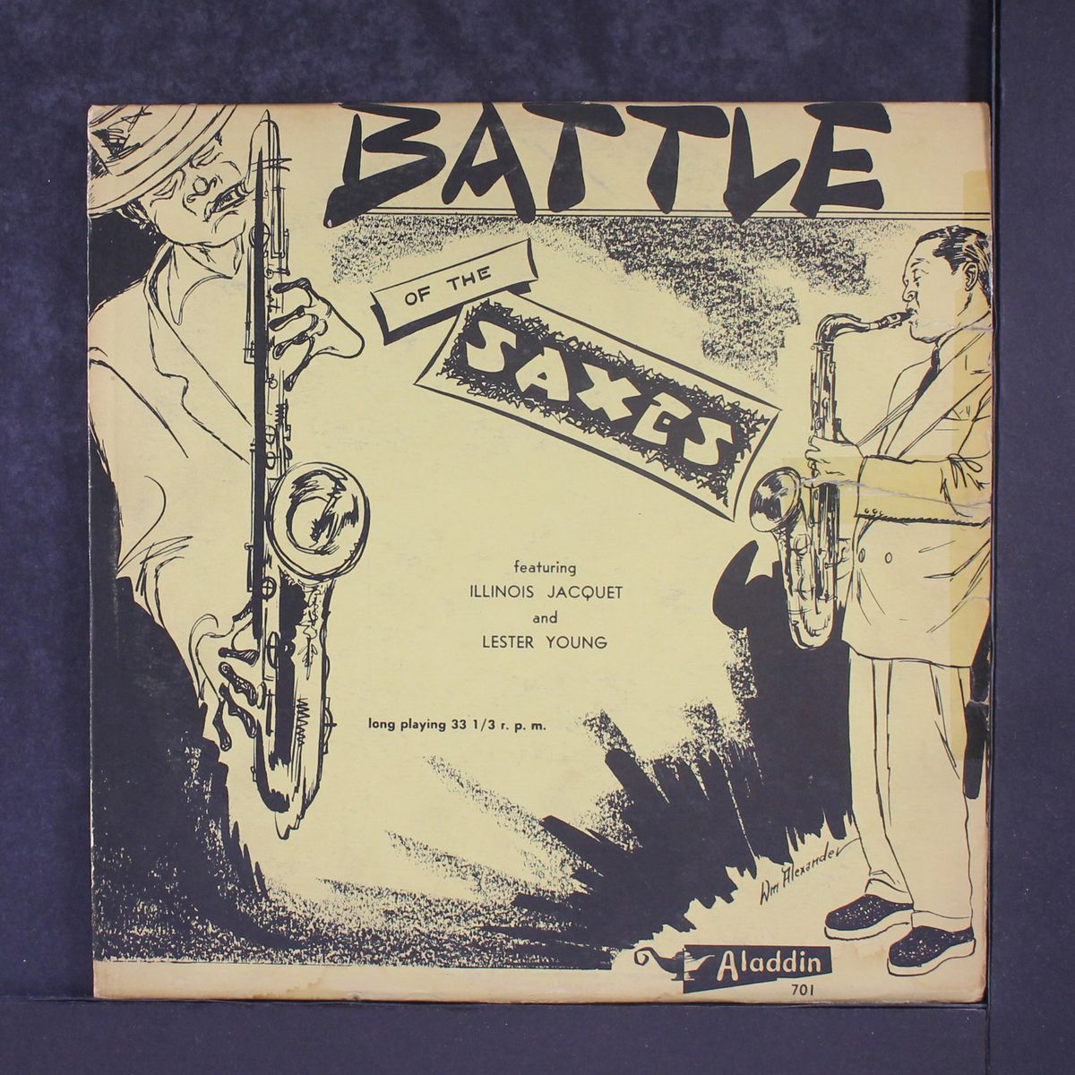 battle of the saxes by LESTER YOUNG & ILLINOIS JACQUET