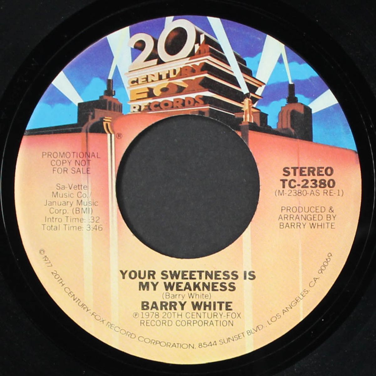 your sweetness is my weakness / mono by BARRY WHITE