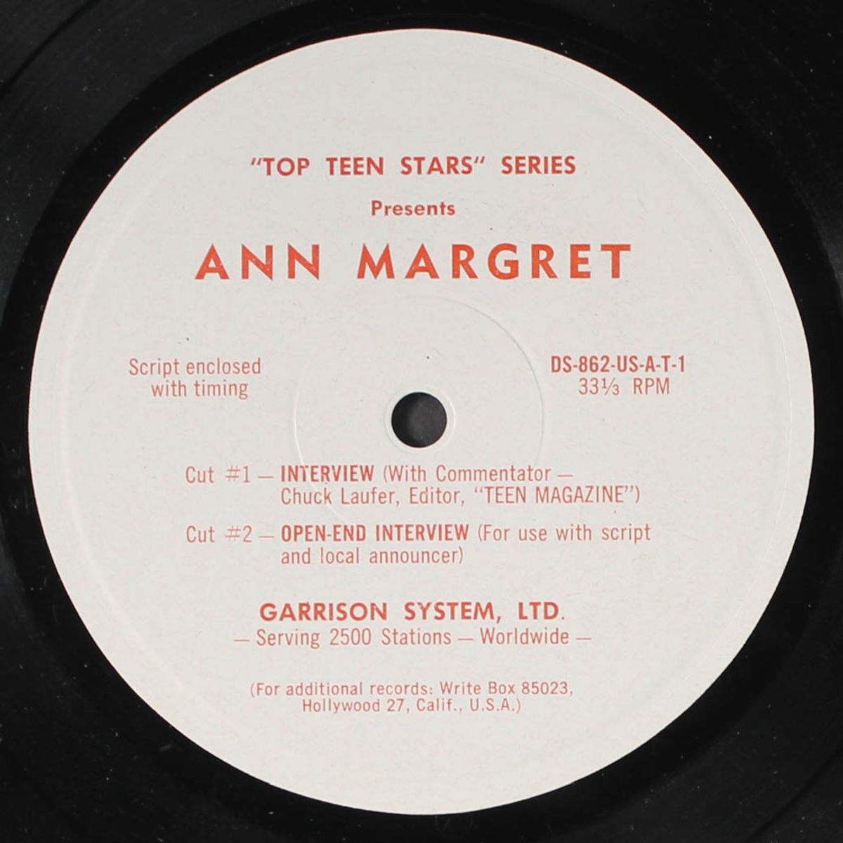interview, open end interview / blank by ANN MARGRET