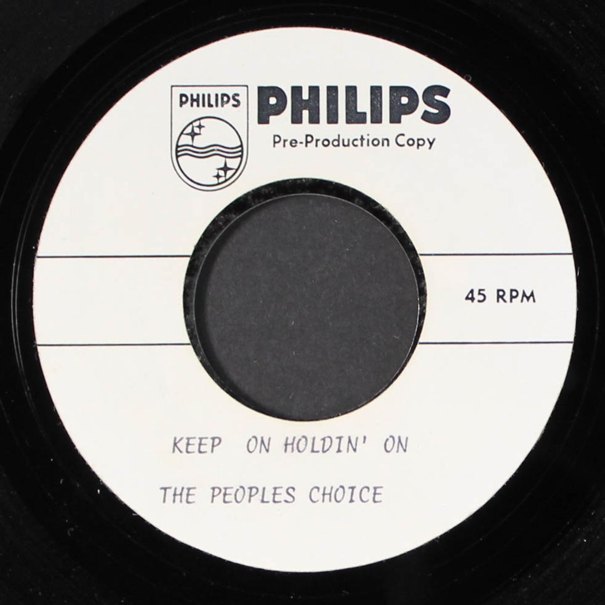lost and found / keep on holdin' on by PEOPLE'S CHOICE