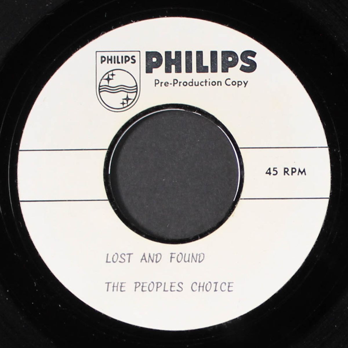 lost and found / keep on holdin' on by PEOPLE'S CHOICE