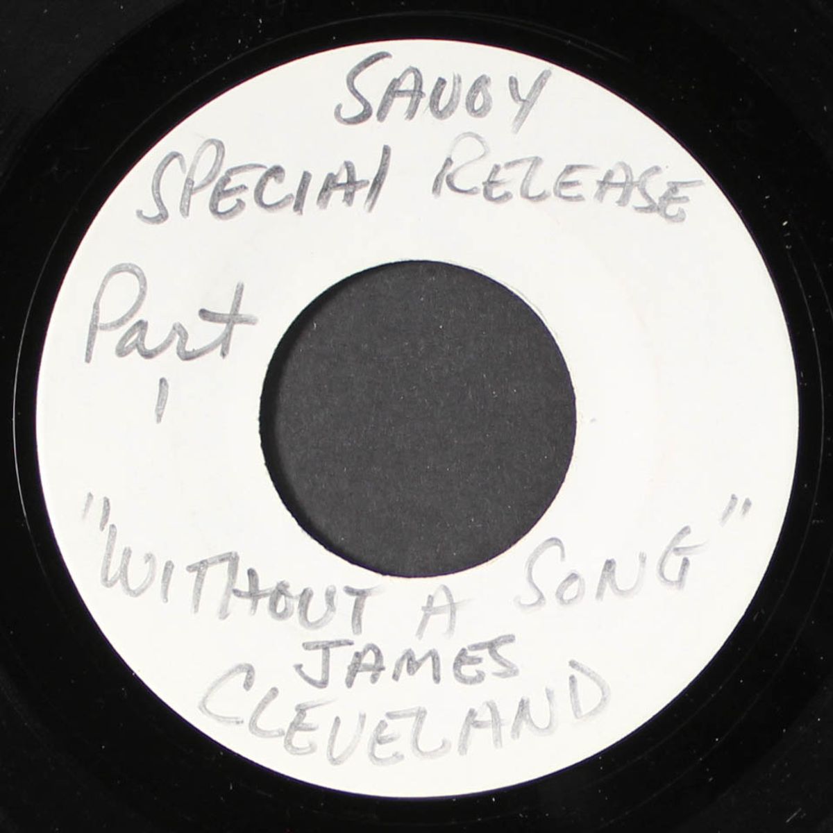 without a song / part 2 by JAMES CLEVELAND & CLEVELAND SINGERS