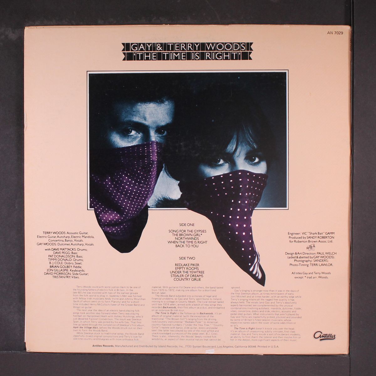 the time is right by GAY & TERRY WOODS
