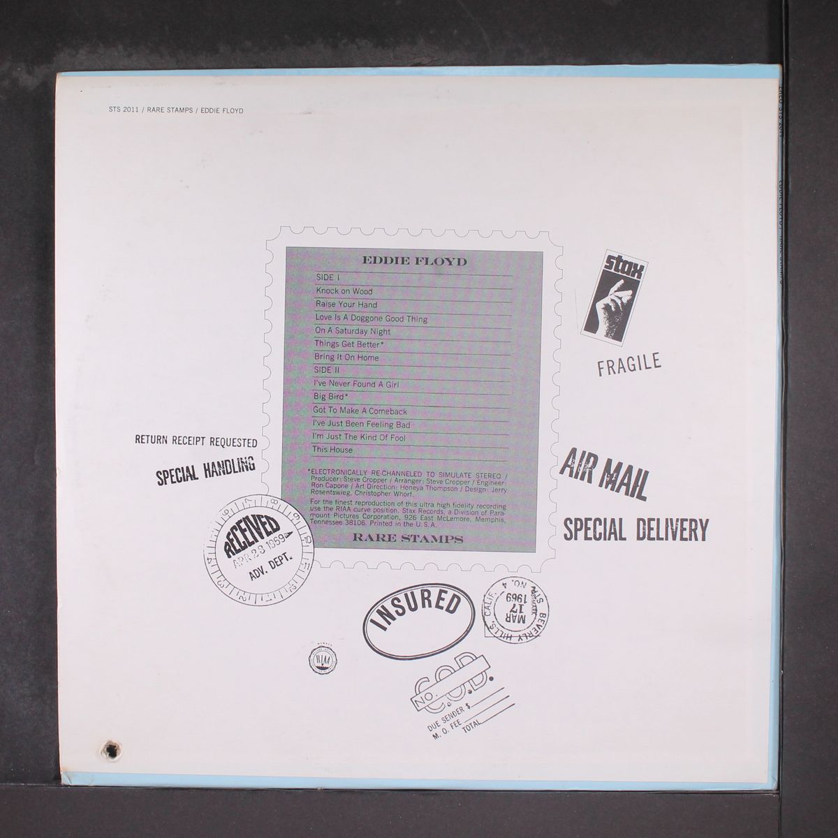 rare stamps by EDDIE FLOYD