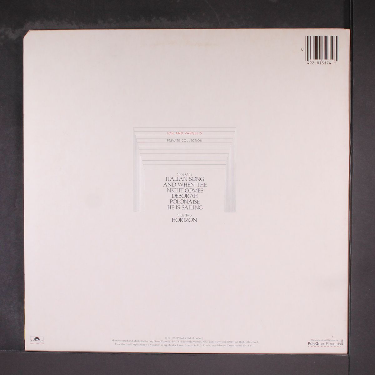 private collection by JON & VANGELIS