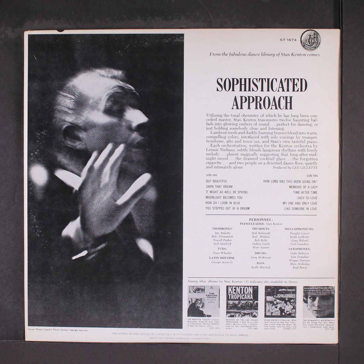 sophisticated approach by STAN KENTON