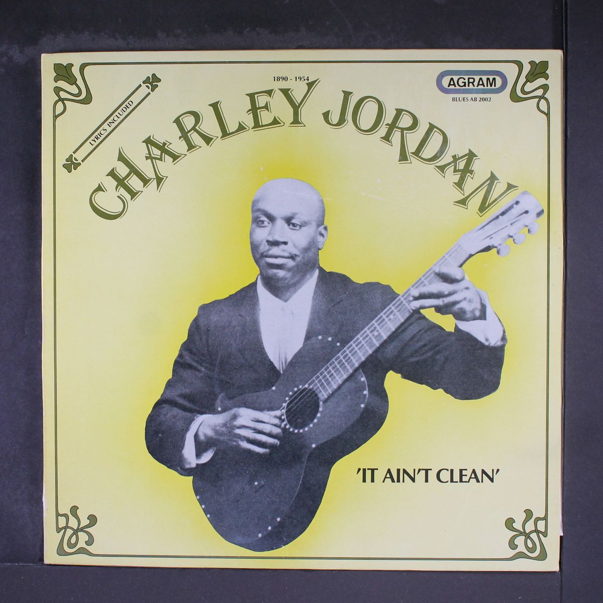 it ain't clean by CHARLEY JORDAN
