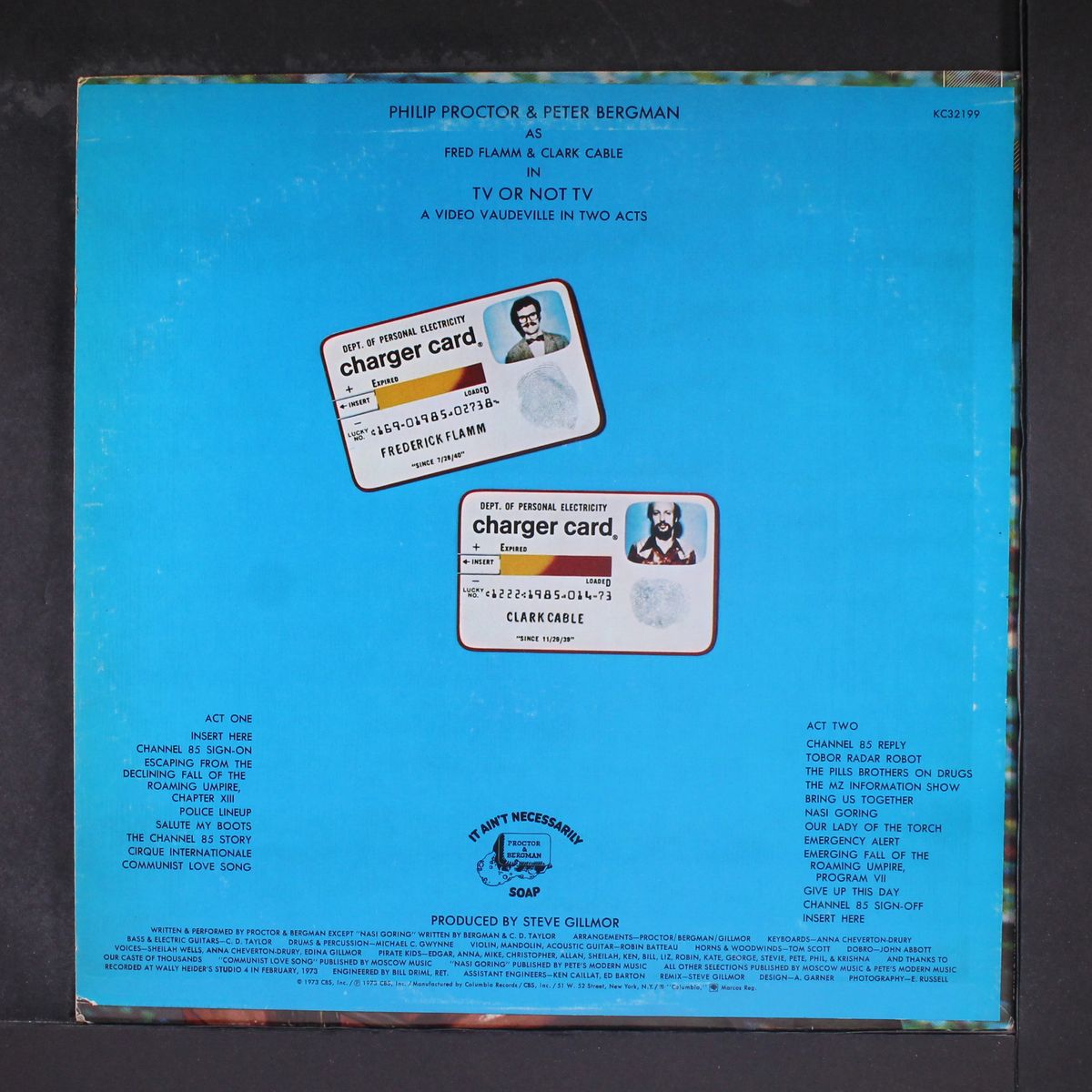 tv or not tv by PROCTOR & BERGMAN