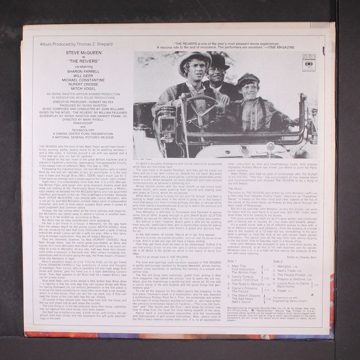 the reivers by SOUNDTRACK