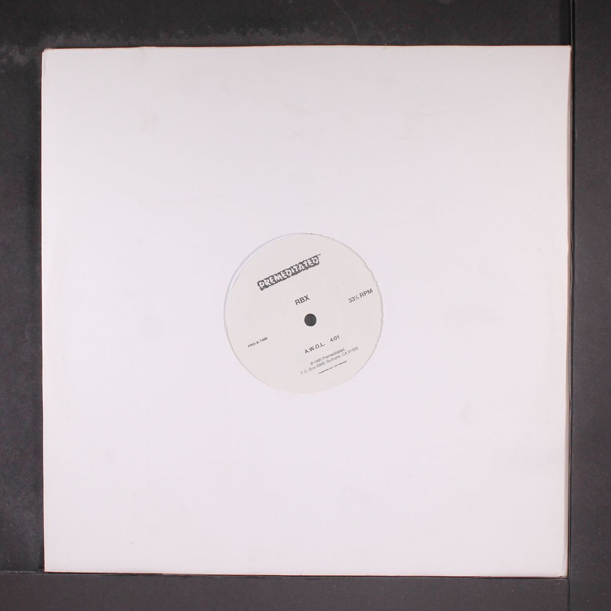 a.w.o.l. / same by RBX