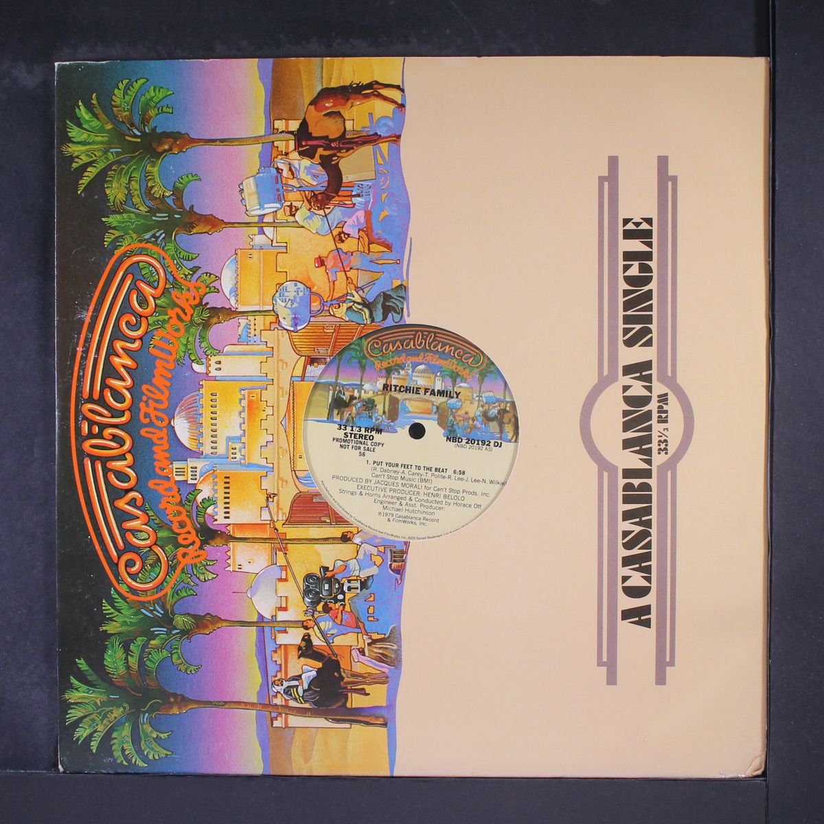 put your feet to the beat / bad reputation by RITCHIE FAMILY