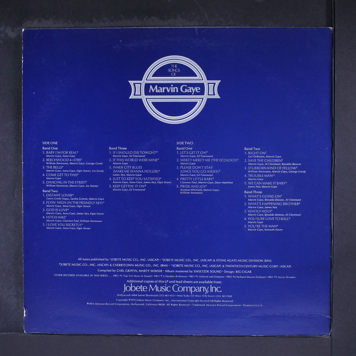 the songs of marvin gaye by VARIOUS