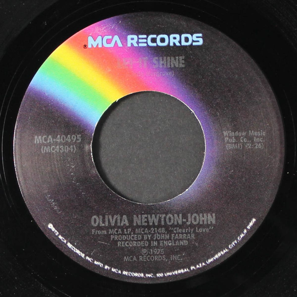 he ain't heavy...he's my brother / let it shine by OLIVIA NEWTON-JOHN