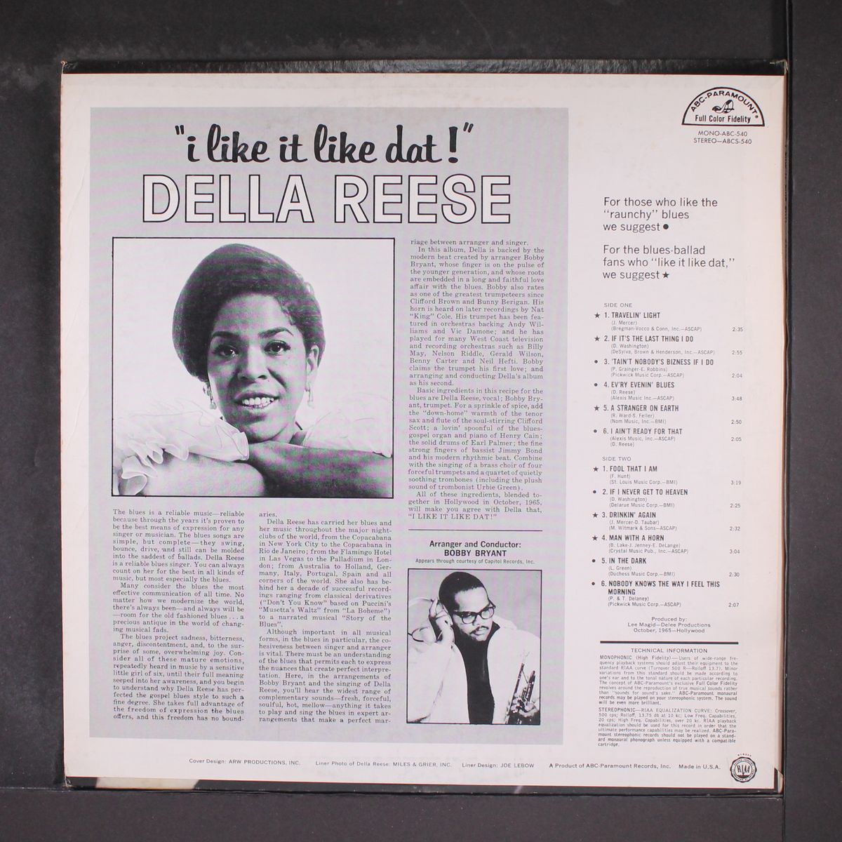 i like it like dat! by DELLA REESE