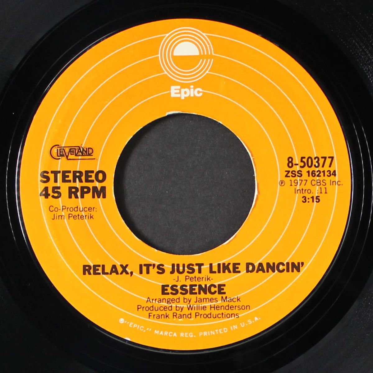 relax, it's just like dancin' / standin' here with my love wide open by ESSENCE
