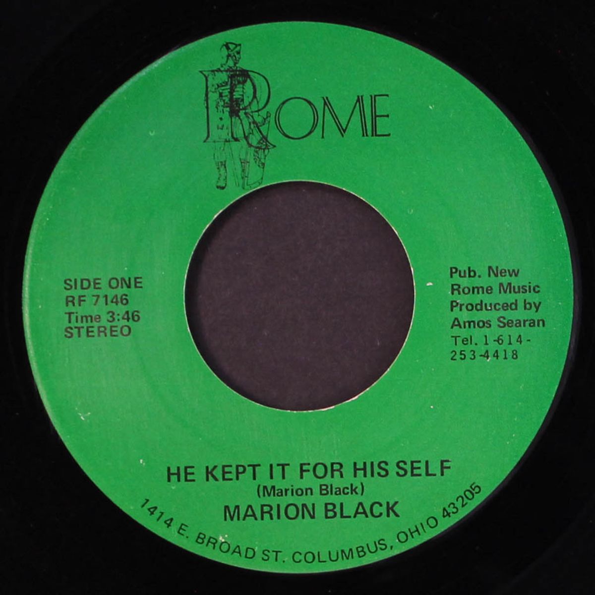 you don't want me / he kept it for his self by MARION BLACK