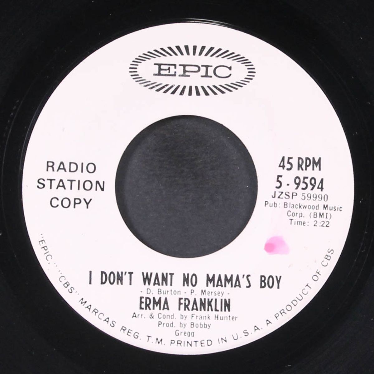 i don't want no mama's boy by ERMA FRANKLIN