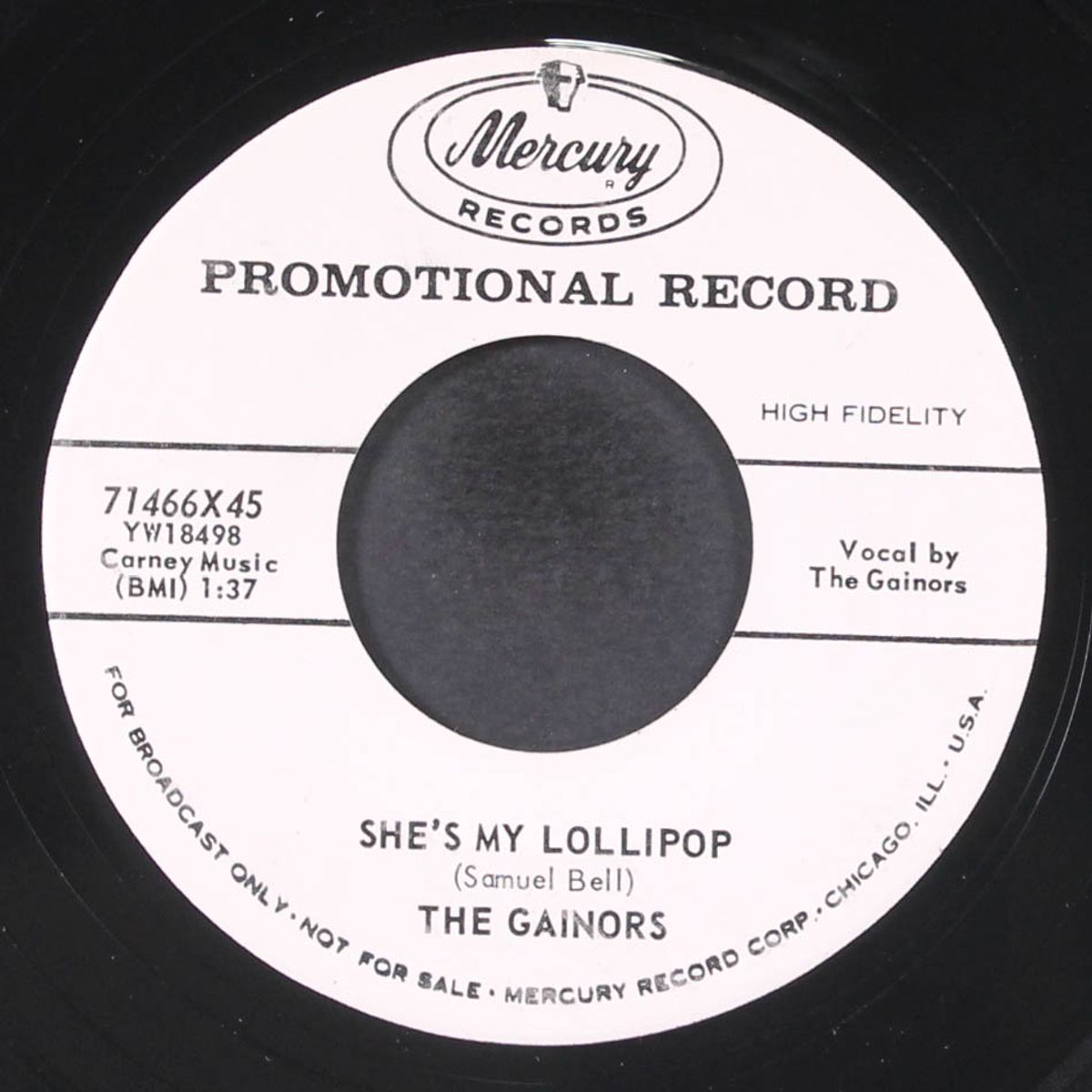 a message with flowers / she's my lollipop by GAINORS