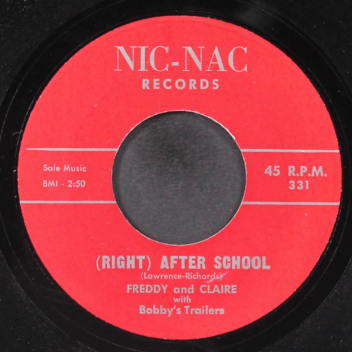 love is a game / (right) after school by FREDDY DAME W/ BOBBY'S TRAILERS