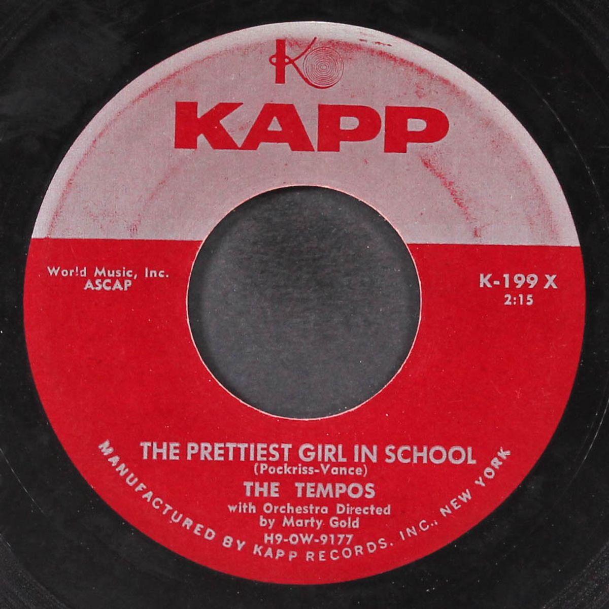 never you mind / prettiest girl in school by TEMPOS