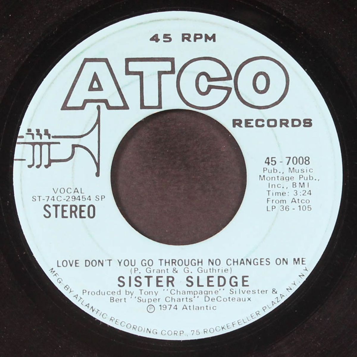 love don't you go through no changes on me / mono by SISTER SLEDGE
