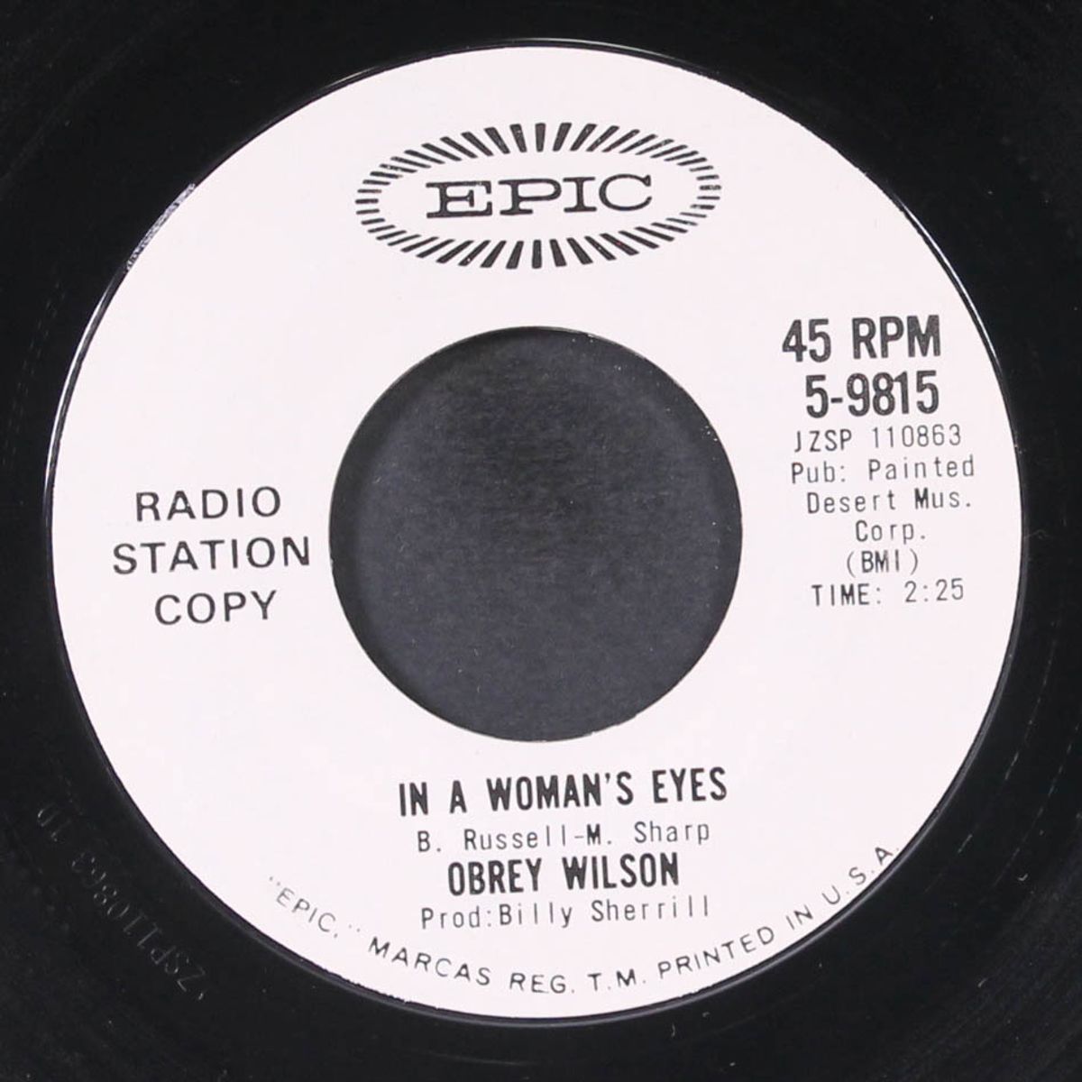 i want to tell you / in a woman's eyes by OBREY WILSON
