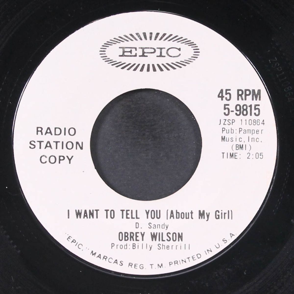 i want to tell you / in a woman's eyes by OBREY WILSON