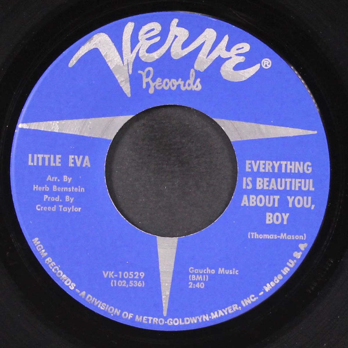 take a step in my direction / everything is beautiful about you boy by LITTLE EVA