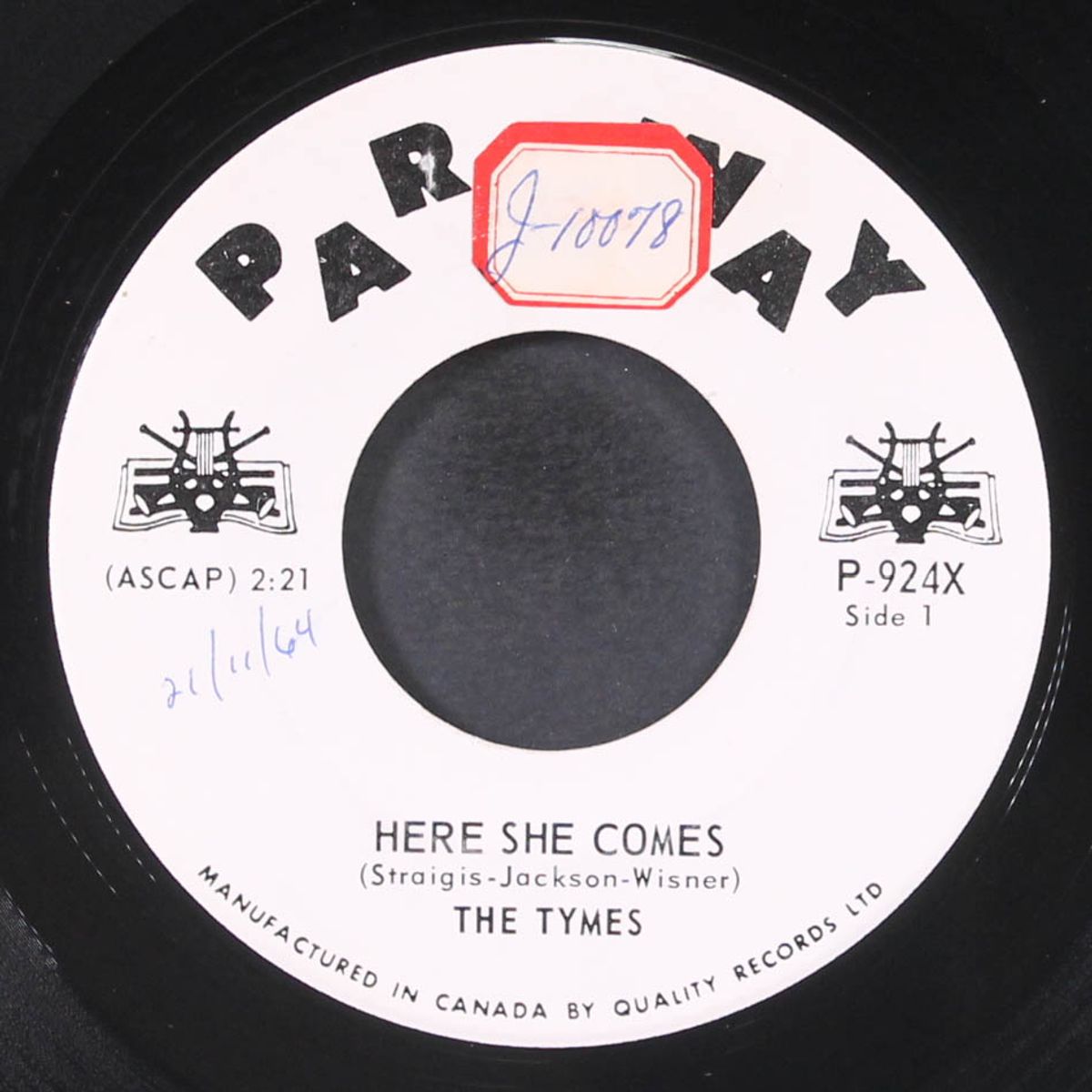 here she comes / malibu by TYMES