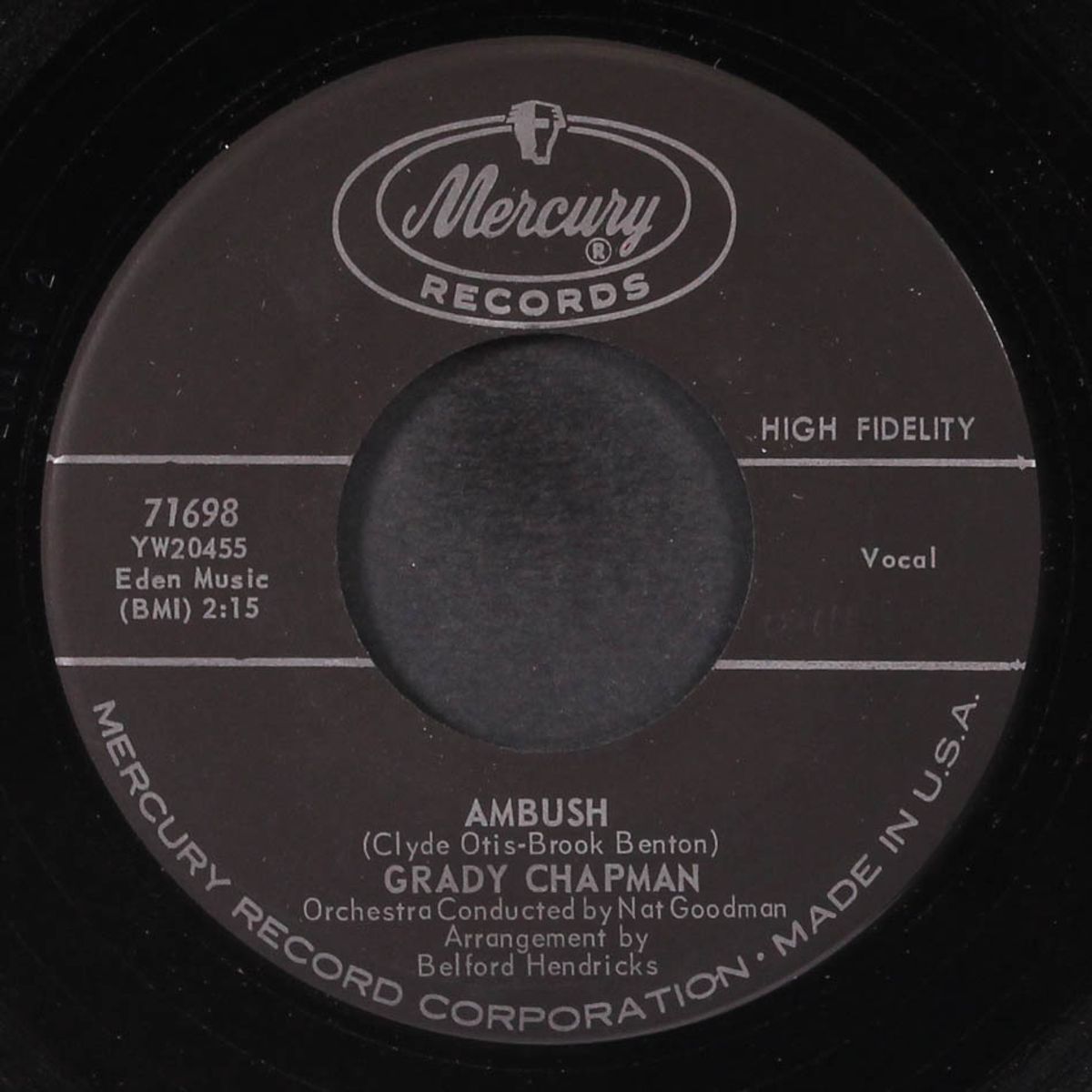 ambush / my life would be worth living by GRADY CHAPMAN
