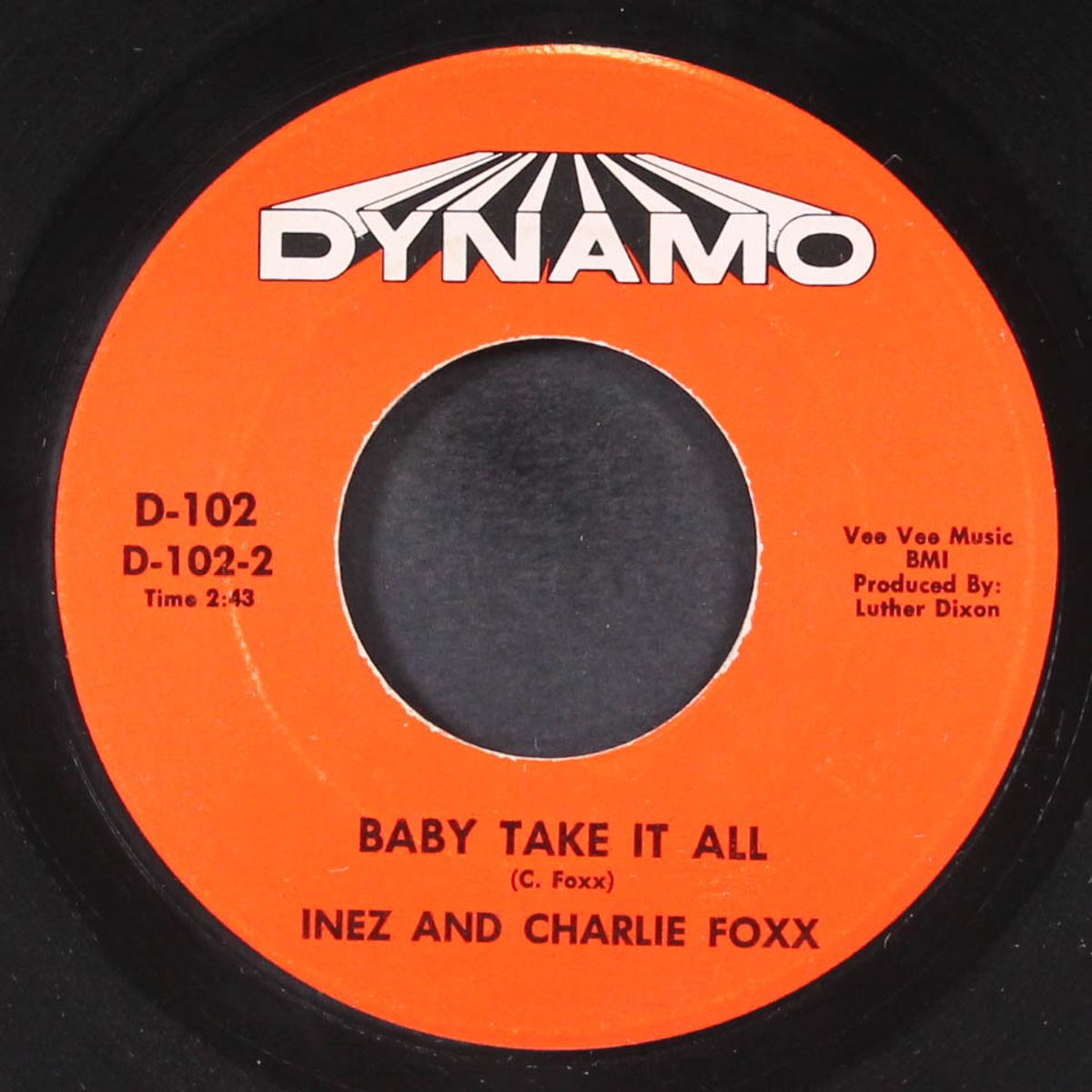 you fixed my heartache / baby give it to me by INEZ & CHARLIE FOXX